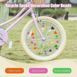 210 pezzi colorati raggi per bicicletta accessori per bambini, perline per raggi per bicicletta per bambini, con raggi riflettenti, decorazioni per raggi di bicicletta, per ragazze e ragazzi 12 210 pezzi colorati raggi per bicicletta accessori per bambini, perline per raggi per bicicletta per bambini, con raggi riflettenti, decorazioni per raggi di bicicletta, per ragazze e ragazzi - immagine 5