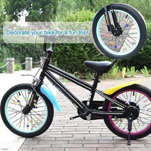 210 pezzi colorati raggi per bicicletta accessori per bambini, perline per raggi per bicicletta per bambini, con raggi riflettenti, decorazioni per raggi di bicicletta, per ragazze e ragazzi 14 210 pezzi colorati raggi per bicicletta accessori per bambini, perline per raggi per bicicletta per bambini, con raggi riflettenti, decorazioni per raggi di bicicletta, per ragazze e ragazzi - immagine 7