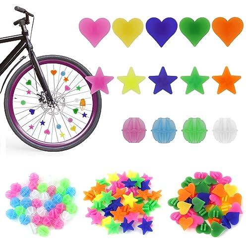 210 pezzi colorati raggi per bicicletta accessori per bambini perline per raggi per bicicletta per bambini con raggi riflettenti decorazioni per raggi di bicicletta per ragazze e ragazzi 0 Prodotti