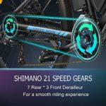 ANCHEER 275 Mountain Bike Elettrica per Adulti E Bike 250W con Batteria agli Ioni di Litio 36V 10Ah Bicicletta Elettrica con Display LCD 21 Marce Professionali 0 3 ANCHEER 27.5" Mountain Bike Elettrica per Adulti, E-Bike 250W con Batteria agli Ioni di Litio 36V 10Ah, Bicicletta Elettrica con Display LCD, 21 Marce Professionali