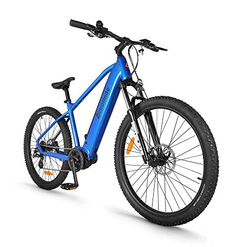 Accolmile Bicicletta elettrica da 36 V 250 W 275 pollici con sensore di coppia M200 motore a trazione centrale 36 V15 Ah freno a disco idraulico per adulti blu 0 Accolmile Bicicletta elettrica da 36 V, 250 W, 27,5 pollici, con sensore di coppia M200, motore a trazione centrale 36 V15 Ah, freno a disco idraulico per adulti blu