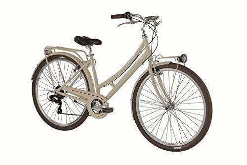 Alpina Bike Velvet 7v Bicicletta da Citta Donna Ghiaia 28 0 Alpina Bike Velvet 7v, Bicicletta da Città Donna, Ghiaia, 28"