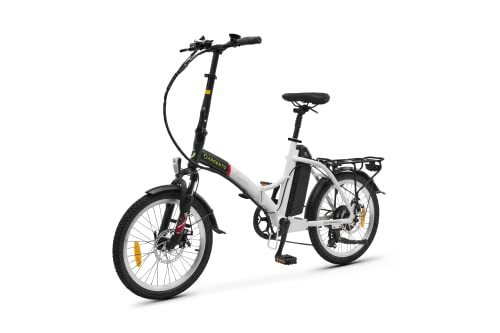 Argento Piuma Foldable E bike Ruote 20 Autonomia Max 70 km Motore 250W Batteria 374W Cambio Shimano 7 Rapporti Peso Max Supportato 100 kg Ar bi 220003 0 Prodotti