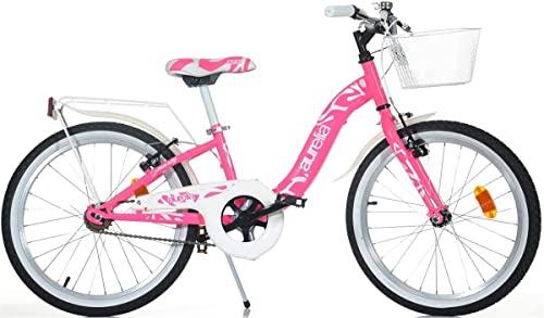 BICICLETTA DINO BIKES BIMBA MISURA 20 PASSEGGIO 1V AURELIA BAMBINA ART 204 R FUXIA 0 Prodotti