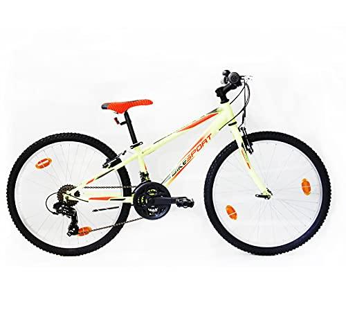 BIKE SPORT LIVE ACTIVE Bikesport Rocky 24 Bicicletta per Bambini Mountainbike Shimano 18 cambios Blue Matt 0 Prodotti