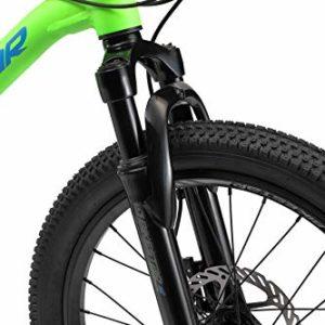BIKESTAR MTB Mountain Bike Sospensione Completa Alluminio per Bambini 6 Anni | Bicicletta 20 Pollici 7 velocità Shimano, Freni a Disco | Verde 11 BIKESTAR MTB Mountain Bike Sospensione Completa Alluminio per Bambini 6 Anni | Bicicletta 20 Pollici 7 velocità Shimano, Freni a Disco | Verde - immagine 6