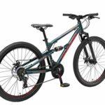 BIKESTAR MTB Mountain Bike Sospensione Completa in Alluminio Freni a Disco 26 Bicicletta MTB Telaio 16 Cambio Shimano a 21 velocita Verde 0 1 BIKESTAR MTB Mountain Bike Sospensione Completa in Alluminio, Freni a Disco, 26" | Bicicletta MTB Telaio 16" Cambio Shimano a 21 velocità | Verde