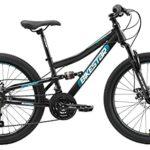 BIKESTAR MTB Mountain bike sospensione completa per bambini 8 anni Bicicletta 24 pollici 21 velocita Shimano freni a disco Nero 0 0 BIKESTAR MTB Mountain bike sospensione completa per bambini 8 anni | Bicicletta 24 pollici 21 velocità Shimano, freni a disco | Nero