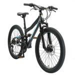 BIKESTAR MTB Mountain bike sospensione completa per bambini 8 anni Bicicletta 24 pollici 21 velocita Shimano freni a disco Nero 0 BIKESTAR MTB Mountain bike sospensione completa per bambini 8 anni | Bicicletta 24 pollici 21 velocità Shimano, freni a disco | Nero