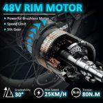 Bici Elettrica Pieghevole 20 Pollici Fat Ebike con Samsung Batteria al Litio 48V24Ah Hydraulic Disc Brake Specchietto Retrovisore Max 140Km Gomme Fat da 40 Motore potente 80Nm A 0 1 Bici Elettrica Pieghevole 20 Pollici, Fat Ebike con Samsung Batteria al Litio 48V/24Ah, Hydraulic Disc Brake, Specchietto Retrovisore, Max 140Km, Gomme Fat da 4.0”, Motore potente 80N.m (A)