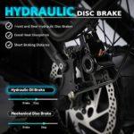 Bici Elettrica Pieghevole 20 Pollici Fat Ebike con Samsung Batteria al Litio 48V24Ah Hydraulic Disc Brake Specchietto Retrovisore Max 140Km Gomme Fat da 40 Motore potente 80Nm A 0 2 Bici Elettrica Pieghevole 20 Pollici, Fat Ebike con Samsung Batteria al Litio 48V/24Ah, Hydraulic Disc Brake, Specchietto Retrovisore, Max 140Km, Gomme Fat da 4.0”, Motore potente 80N.m (A)