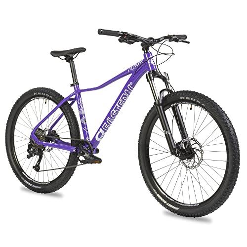 Bicicletta da montagna Eastern Bikes Alpaka 275 leggera a 9 velocita con freni a disco idraulici e forcella con sospensioni disponibile in 3 taglie telaio 17 Viola 0 Prodotti