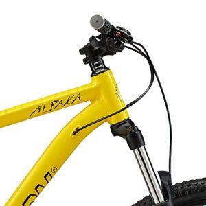 Bicicletta da montagna Eastern Bikes Alpaka 29" leggera, 9 velocità, freni a disco idraulici, sospensione anteriore disponibile in 4 taglie di telaio (21", Giallo) 10 Bicicletta da montagna Eastern Bikes Alpaka 29" leggera, 9 velocità, freni a disco idraulici, sospensione anteriore disponibile in 4 taglie di telaio (21", Giallo) - immagine 3
