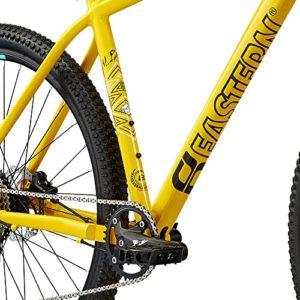 Bicicletta da montagna Eastern Bikes Alpaka 29" leggera, 9 velocità, freni a disco idraulici, sospensione anteriore disponibile in 4 taglie di telaio (21", Giallo) 13 Bicicletta da montagna Eastern Bikes Alpaka 29" leggera, 9 velocità, freni a disco idraulici, sospensione anteriore disponibile in 4 taglie di telaio (21", Giallo) - immagine 6