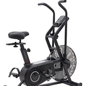 Biciclette ad Aria. Toorx BRX AIR 300. Sistema di frenaggio ad aria con 12 pale radiali. Consoledisplay LCD - supporto per smartphone e tablet in dotazione