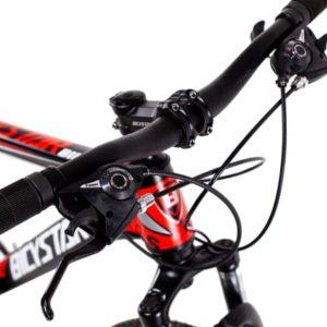 Bicystar BicystarMTB, Mountain Bike Unisex Adulto, Nero/Rosso, 26" - immagine 4