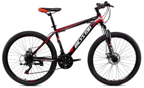 Bicystar BicystarMTB Mountain Bike Unisex Adulto NeroRosso 26 0 Prodotti