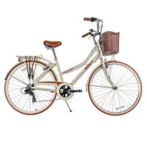 Biciclette e accessori con spedizione gratuita, ciclismo 58 Bounty Boulevard, Bicicletta Ibrida Unisex Adulto, Panna, 43.18 cm