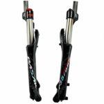 CHP Forcella anteriore bici 20 per 4 pneumatico Air 1 18 freno a disco QR 9mm Viaggio 120mm Manuale di blocco Snow Beach XC MTB Bicicletta Colore Nero opaco 0 0 CHP Forcella anteriore bici 20 "per 4" pneumatico Air 1-1/8" freno a disco QR 9mm Viaggio 120mm Manuale di blocco Snow Beach XC MTB Bicicletta (Colore: Nero opaco)