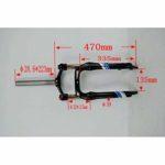 CHP Forcella anteriore bici 20 per 4 pneumatico Air 1 18 freno a disco QR 9mm Viaggio 120mm Manuale di blocco Snow Beach XC MTB Bicicletta Colore Nero opaco 0 5 CHP Forcella anteriore bici 20 "per 4" pneumatico Air 1-1/8" freno a disco QR 9mm Viaggio 120mm Manuale di blocco Snow Beach XC MTB Bicicletta (Colore: Nero opaco)