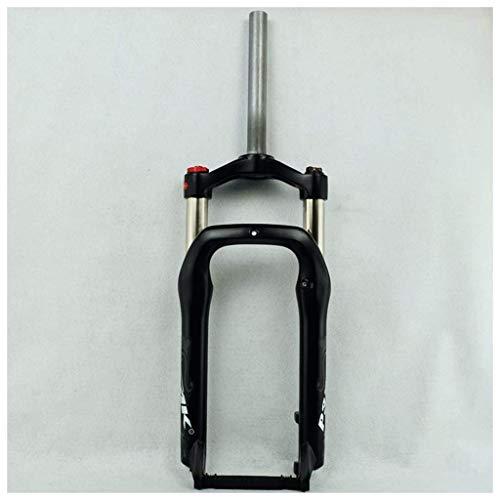 CHP Forcella anteriore bici 20 per 4 pneumatico Air 1 18 freno a disco QR 9mm Viaggio 120mm Manuale di blocco Snow Beach XC MTB Bicicletta Colore Nero opaco 0 CHP Forcella anteriore bici 20 "per 4" pneumatico Air 1-1/8" freno a disco QR 9mm Viaggio 120mm Manuale di blocco Snow Beach XC MTB Bicicletta (Colore: Nero opaco)