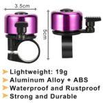 Campanello Bici 6 Pezzi Campanello per Bicicletta per Adulto Bambino Bici Accessori per Bici Bambini Bici da Strada Mountain Bike 5 Colori 0 3 Campanello Bici, 6 Pezzi Campanello per Bicicletta per Adulto Bambino, Bici Accessori per Bici Bambini, Bici da Strada, Mountain Bike (5 Colori)