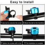 Campanello Bici 6 Pezzi Campanello per Bicicletta per Adulto Bambino Bici Accessori per Bici Bambini Bici da Strada Mountain Bike 5 Colori 0 4 Campanello Bici, 6 Pezzi Campanello per Bicicletta per Adulto Bambino, Bici Accessori per Bici Bambini, Bici da Strada, Mountain Bike (5 Colori)