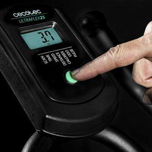 Cecotec Professional Stationary Bike with 25 Kg Flywheel and UltraFlex 25 Suspension System. Quiet, Adjustable Handlebar and Seat, LCD Display, Maximum Weight 120 Kg. - immagine 4