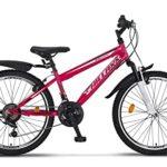 Chillaxx Bike Escape Premium Mountain Bike in bicicletta da 24 e 26 pollici per ragazze ragazzi uomini e donne cambio a 21 marce 24 pollici freno a V bianco rosa 0 0 Chillaxx Bike Escape Premium Mountain Bike in bicicletta da 24 e 26 pollici, per ragazze, ragazzi, uomini e donne, cambio a 21 marce (24 pollici, freno a V bianco rosa)