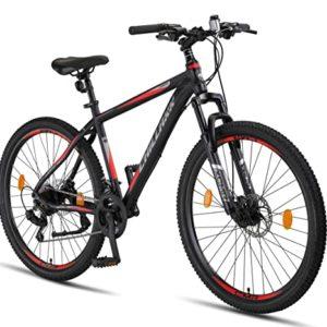 Biciclette e accessori con spedizione gratuita, ciclismo 10 Chillaxx Bike Legend Alluminio 242627529 polliciShimano Mountain Bike MTB Bicicletta per ragazzi ragazze uomini e donne 21 marcecambio bici da uomo e donna 275 pollici freno a disco nero rosso 0 Biciclette e accessori con spedizione gratuita, ciclismo