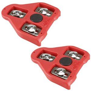 Biciclette e accessori con spedizione gratuita, ciclismo 60 CyclingDeal - Tacchetti per bicicletta compatibili con Look Delta (9 gradi di galleggiamento), set di tacchetti per bicicletta per interni e bici da strada