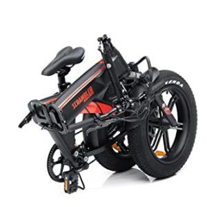 DUCATI Scrambler E-Bike SCR-E GT, Foldable, Ruote Fat 20" x4, Freni Idraulici, Autonomia Fino a 90 km, Full Sospensione, Motore 250W, Batteria Integrata 614W, Du-bi-220003 - immagine 4