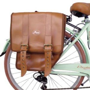 Daytona Bicicletta da donna bici da città city bike da passeggio 28'' con cambio vintage retro' cesto vimini borse laterali (verde),46 cm - immagine 3