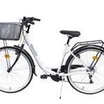Denver Discovery City Bicicletta Donna Con campanello e cestino sul davanti Bianco White Dimensioni della ruota 26 Pollici 0 2 Denver Discovery City Bicicletta Donna, Con campanello e cestino sul davanti, Bianco (White), Dimensioni della ruota 26 Pollici