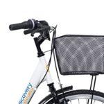 Denver Discovery City Bicicletta Donna Con campanello e cestino sul davanti Bianco White Dimensioni della ruota 26 Pollici 0 4 Denver Discovery City Bicicletta Donna, Con campanello e cestino sul davanti, Bianco (White), Dimensioni della ruota 26 Pollici