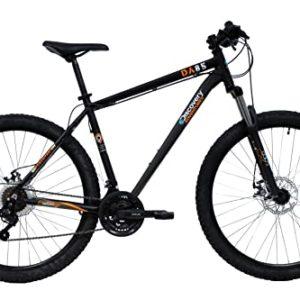 Discovery 19203, Mountain Bike 27 5 Ammortizzata Con Freno A Disco Unisex Adulto, Nero, ‎180 x 70 x 103 cm, 15.5 Kg
