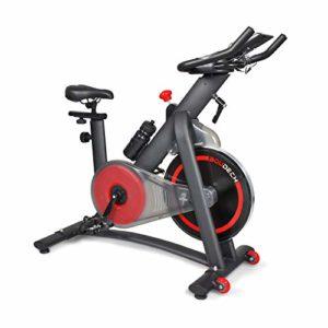 EDGE 1600 - Cyclette da corsa professionale con volano da 16 kg a resistenza magnetica, display LCD,monitoraggio supporto tablet Cyclette fitness Whirling bike Professional Running bike (EDGE 1600)
