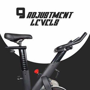 EDGE 1600 - Cyclette da corsa professionale con volano da 16 kg a resistenza magnetica, display LCD,monitoraggio supporto tablet Cyclette fitness Whirling bike Professional Running bike (EDGE 1600) - immagine 7