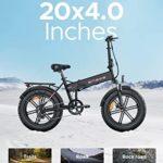 ENGWE Bicicletta Elettrica Pieghevole Adulti Ruote Grasse da 2040 per Ogni Terreno MTB Spiaggia Neve 7 Velocita Batteria Rimovibile al Litio da 48V 13AHNero EP 2PRO 0 0 ENGWE Bicicletta Elettrica Pieghevole Adulti, Ruote Grasse da 20''×4.0'' per Ogni Terreno, MTB, Spiaggia, Neve, 7 Velocità, Batteria Rimovibile al Litio da 48V 13AH,Nero (EP-2PRO)