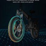 ENGWE Bicicletta Elettrica Pieghevole Adulti Ruote Grasse da 2040 per Ogni Terreno MTB Spiaggia Neve 7 Velocita Batteria Rimovibile al Litio da 48V 13AHNero EP 2PRO 0 2 ENGWE Bicicletta Elettrica Pieghevole Adulti, Ruote Grasse da 20''×4.0'' per Ogni Terreno, MTB, Spiaggia, Neve, 7 Velocità, Batteria Rimovibile al Litio da 48V 13AH,Nero (EP-2PRO)