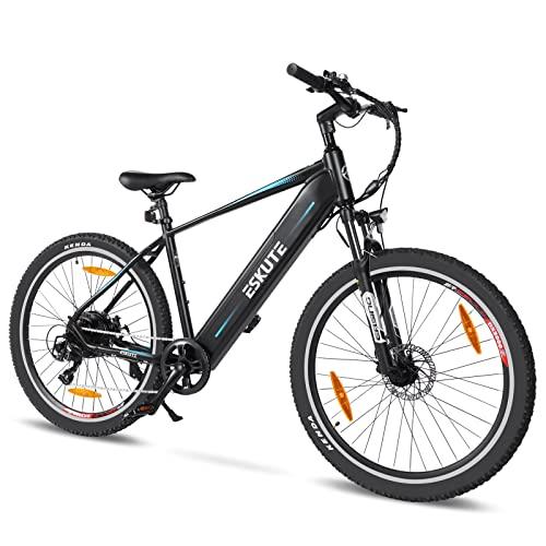 ESKUTE Bicicletta elettrica Netuno plus 27 5 motore Bafang 250W 25kmh Elettrica con Batteria SAMSUNG Cell 36V 145Ah Autonomia 100km Shimano 7 Nero 0 ESKUTE Bicicletta elettrica Netuno plus 27, 5'', motore Bafang 250W, 25km/h, Elettrica con Batteria SAMSUNG Cell 36V 14.5Ah, Autonomia 100km, Shimano 7, Nero