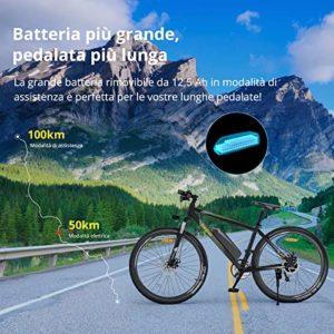 Eleglide Bici Elettrica M1 Plus, Bicicletta Elettrica 27,5", Mountain Bike Elettrica, mtb elettrica Batteria Rimovibile 12,5 Ah, 21 Velocità, bicicletta elettrica pedalata assistita - immagine 5