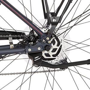 Fischer Viator 1.0, Bicicletta Elettrica Donna | RH 44cm | Ebike con Motore Posteriore 45Nm | Batteria 48V Trekking | E-Bike, Antracite Scuro Opaco, 71 cm - immagine 7