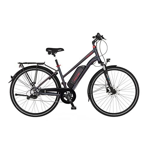 Fischer Viator 10 Bicicletta Elettrica Donna RH 44cm Ebike con Motore Posteriore 45Nm Batteria 48V Trekking E Bike Antracite Scuro Opaco 71 cm 0 Prodotti