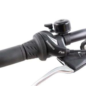 F.lli Schiano E- Moon 28'' Bicicletta Elettrica da Città, Bici Elettrica con Pedalata Assistita 250W, City E-bike Unisex Adulto, Batteria Rimovibile 36V 13Ah, SHIMANO 7 velocità, Donna Uomo, Nero - immagine 6