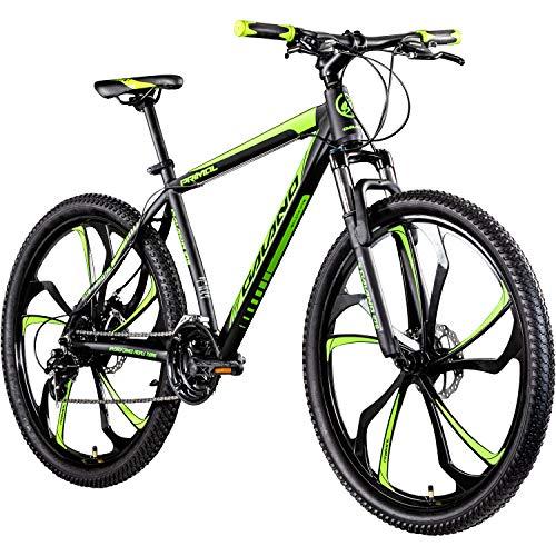 Galano 650B MTB Hardtail Mountain Bike 275 pollici Primal Bike Mountain Bike neroverde 48 cm 0 Galano 650B MTB Hardtail Mountain Bike 27,5 pollici Primal Bike Mountain Bike (nero/verde, 48 cm)