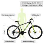 Galano Mountain bike 29 pollici Hardtail MTB Bicicletta Ravan 24 marce Bike 3 colori (nero/verde, 48 cm) 17 Galano Mountain bike 29 pollici Hardtail MTB Bicicletta Ravan 24 marce Bike 3 colori neroverde 48 cm 0 0 Galano Mountain bike 29 pollici Hardtail MTB Bicicletta Ravan 24 marce Bike 3 colori (nero/verde, 48 cm)