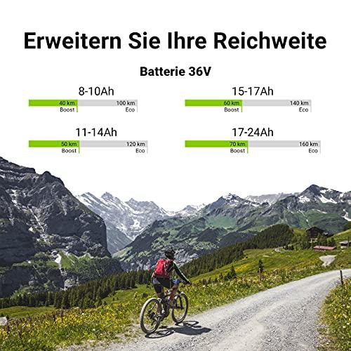 Green Cell Batteria per Bicicletta Elettrica 36V 104Ah 374Wh nel Motore 500W Down Tube Ebike EC5 per Nilox Ancheer Samebike con Caricabatterie 0 2 Prodotti