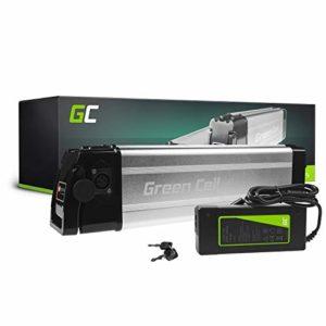 Green Cell Batteria per Bicicletta Elettrica 36V 104Ah 396Wh nel Motore 250W Silverfish Ebike 4 Pin per i Bike The One Vivi con Caricabatterie 0 Biciclette e accessori con spedizione gratuita, ciclismo