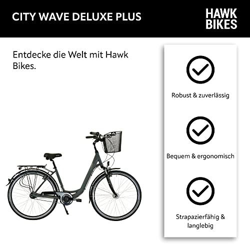 HAWK-City-Wave-Deluxe-Plus-con-cestello-bicicletta-da-donna-26-pollici-bicicletta-leggera-da-donna-con-cambio-Shimano-a-7-marce-e-dinamo-a-mozzo-grigio-0-0